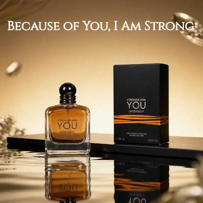 100ML Stronger With You Absolutely Inspired Perfume Intense Aromatic Woody Spicy Fragrance Long Lasting Sensual Scent for MenW251117