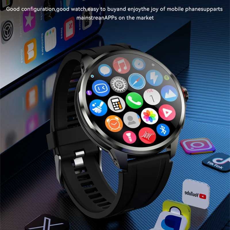 5G/4G Full Netcom 8GB128GB RAM Smart Watch 195 inch 720720 AMOLED 2100mah Battery 900W Camera GPS WIFI Google APPS SmartwatchM251117