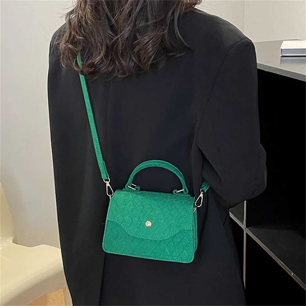 Blue Subaxillary Bag for Womens New Korean Fashion Ladies Shoulder Bag Trend Handbags Designer Female Totes 2024 Z250512