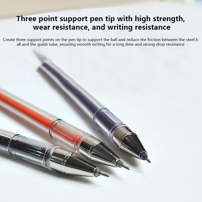 Durable Yongneng 2501 Black Needle-Tip Gel Writing Instrument Suitable for Educational & Professional Needs