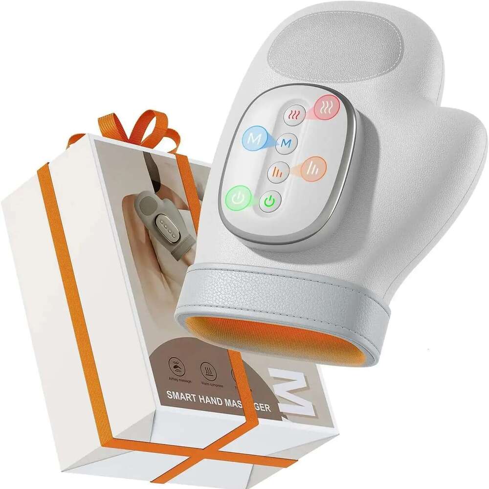 Hand Massager with Heat Relief, 3 Massage 4 Temperatures 5 Compression Models Therapy Gloveitis & Wrist Carpa