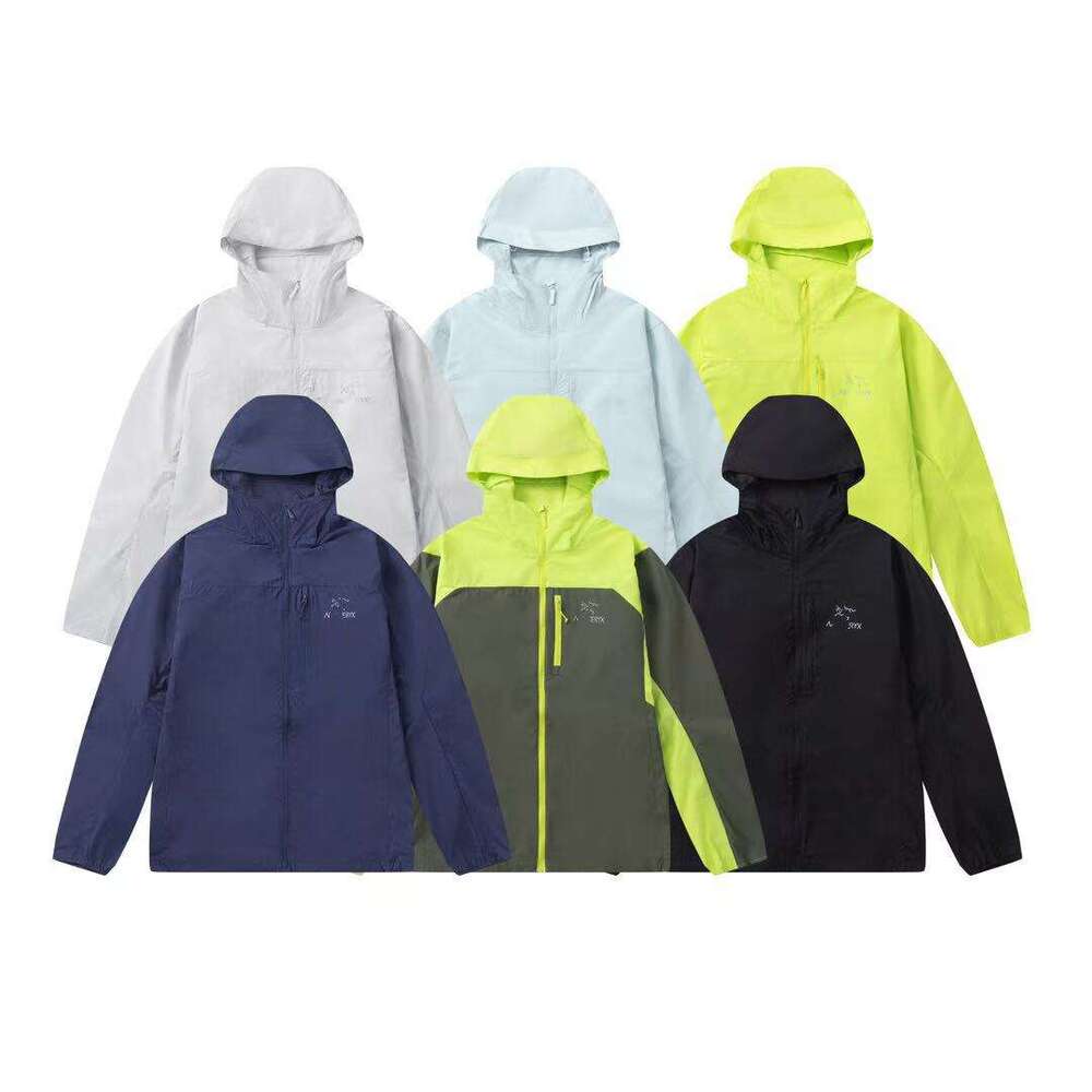 Designer Sun Shirts ARCT Squamish Hoody SV Sun Protection Clothing UPF 50 Protection Mens Ice Silk for Quickly Dry Clothing for Fishing Hiking