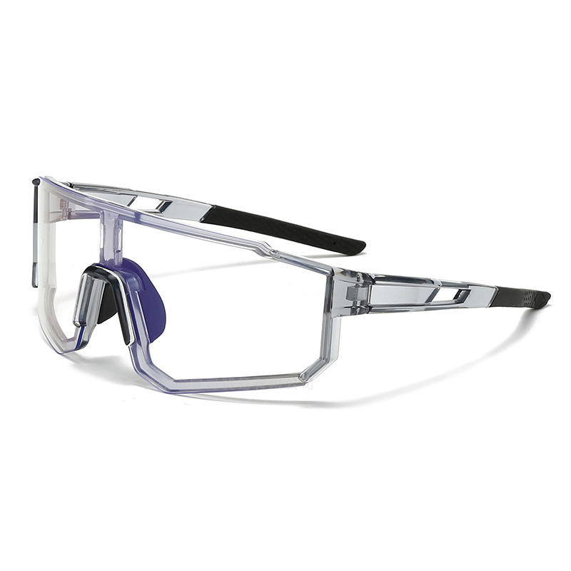 The Designer's Luxury Glasses, Trendy And Fashionable Large-frame One-piece Lens Sunglasses, Rock Climbing, Sports, Skiing And Casual Glasses