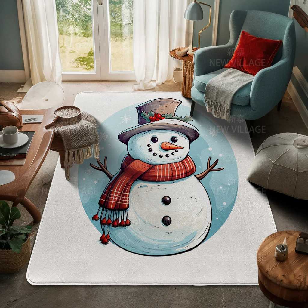 House entrance carpet Home door mat Nordic Living Room Bath Foot bathroom non-slip rugs winter decoration Merry ChristmasM251117