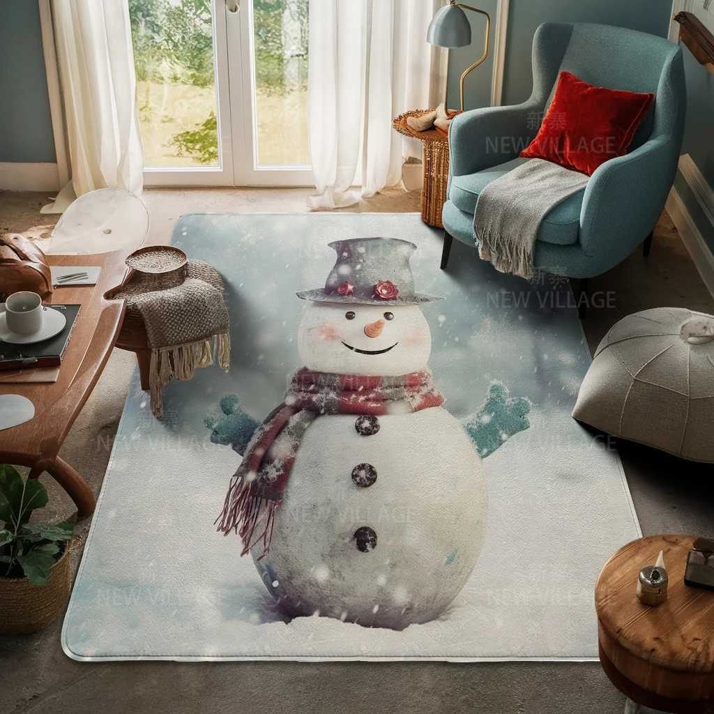 House entrance carpet Home door mat Nordic Living Room Bath Foot bathroom non-slip rugs winter decoration Merry ChristmasM251117