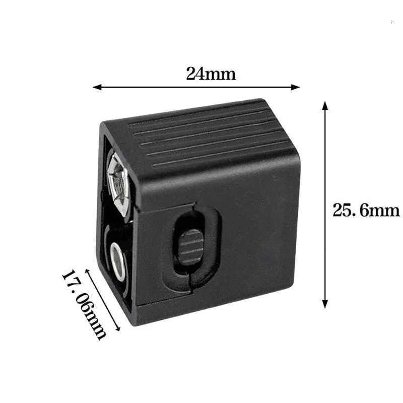 New Mini 9V Battery Flashlight LED Key Light 6F22 Battery COB Outdoor Lighting Work Light Battery Not Included 1PC M251117