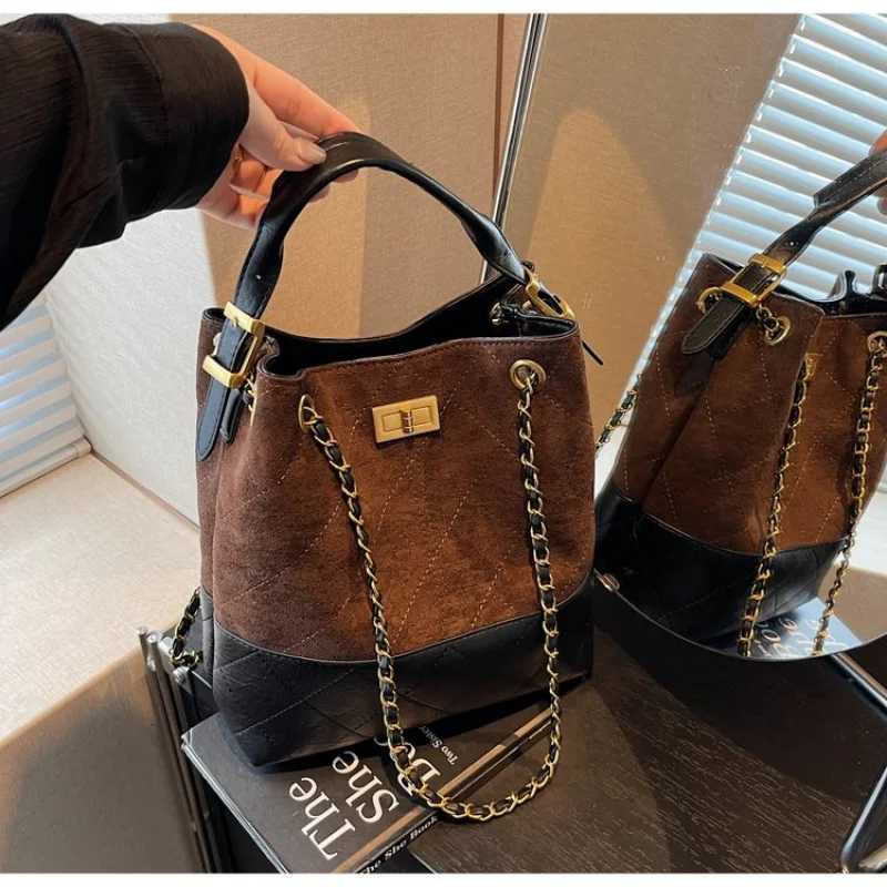 Premium Ladies Handbag Leather Tote Bag From Luxury Brand By Famous Designer - Elegant Classic FashionW251117
