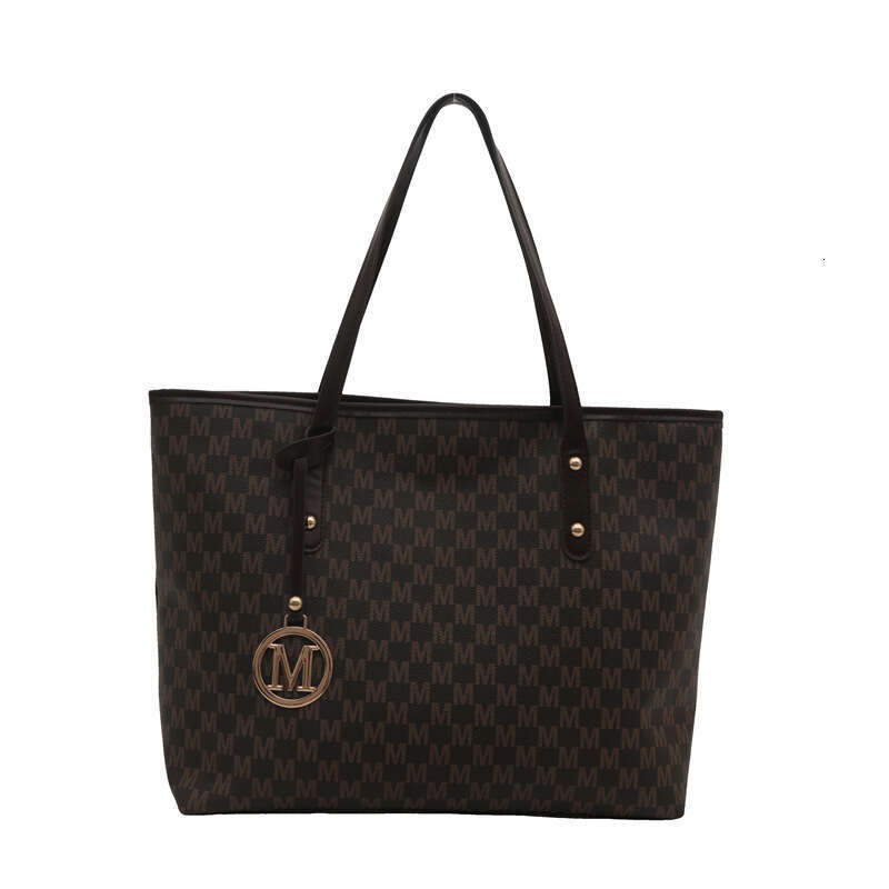 Tote for Women 2024 New Large Capacity Commuter Autumn/Winter Relaxation Printed College Student Single Shoulder Class Bag