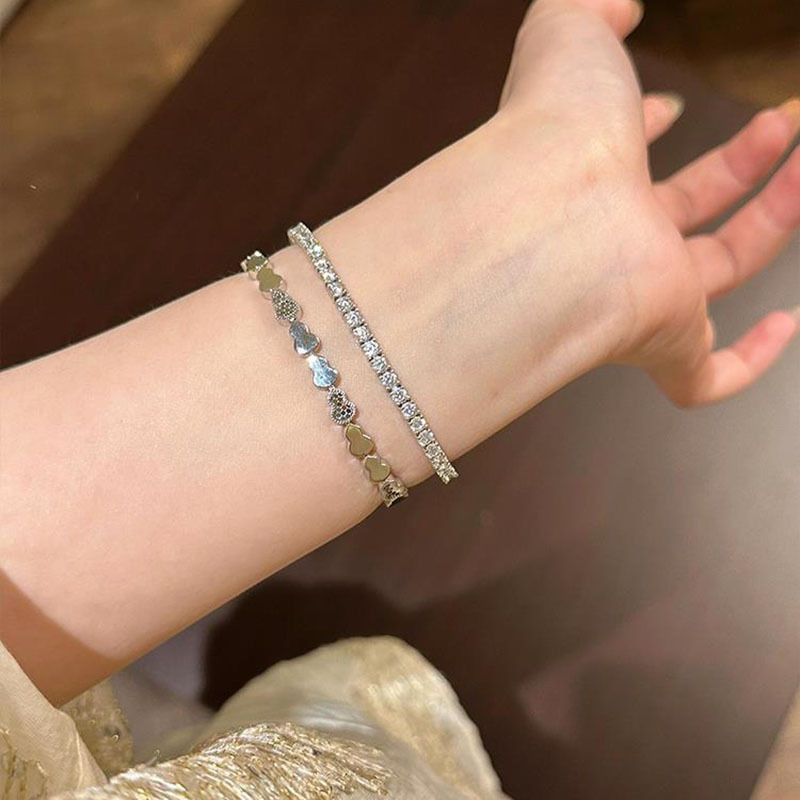 Metal Shiny Splicing Gourd Buckle New Chinese Style Niche Daily Commuting Bracelet Light Luxury High-end Feel Jewelry - view 4