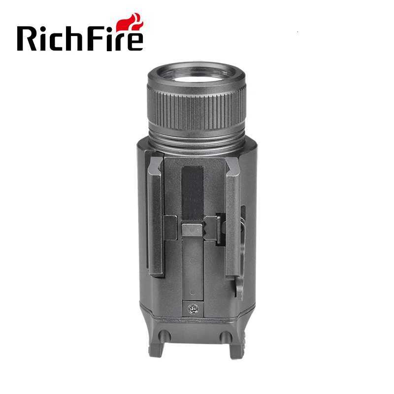 RichFire Magnetic Tactical Flashlight 2400LM White Light Laser 2 in 1 Hunting Accessories 20mm Standard Mount M251117