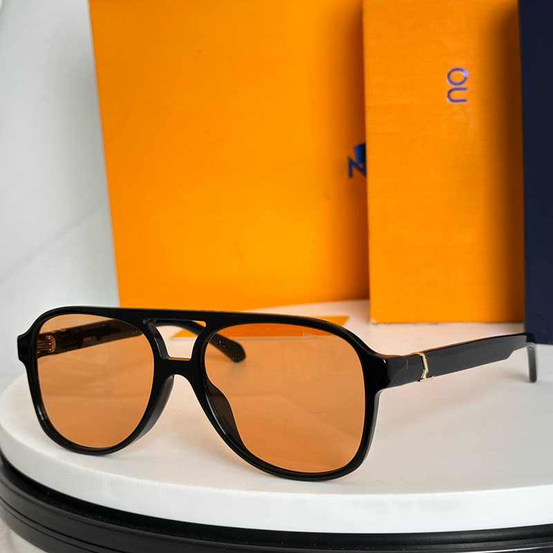 Retro Pilot Oval Sunglasses Womens Mens Designer Hit Sunglasses 2866U Unique Colored Lenses Ultraviolet Proof Eyewear Daily Wear For Outdoor Travel With Box