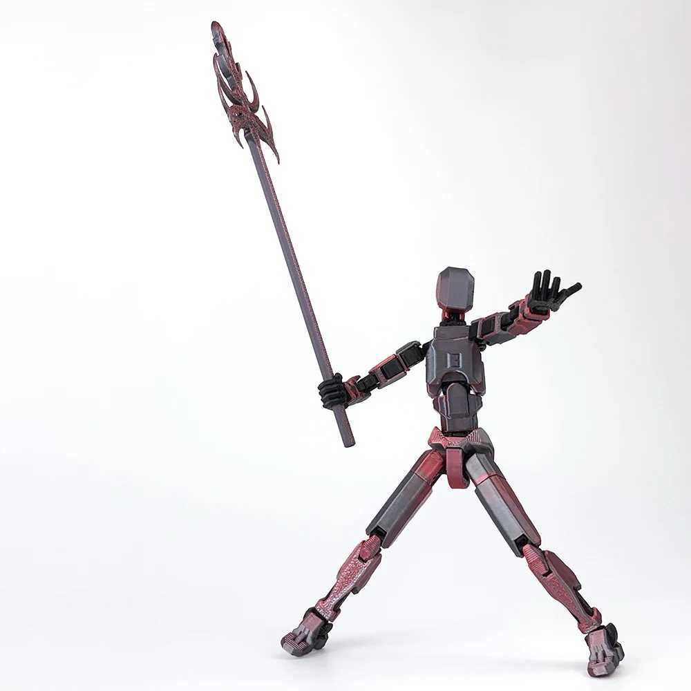 3D Printed Mannequin Magnetic Suction Series Dummy 13 Toys Action Figures Multi-Jointed Movable Shapeshift Robot Ornaments Gift C251117