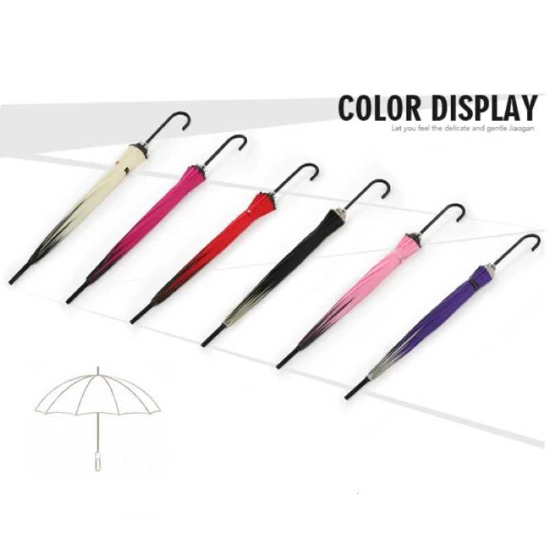 Vintage Pagoda Umbrella Bridal Wedding Party Sun Rain UV Protective Umbrella Large Umbrella 100cm Colorful Umbrellas for Women C251117