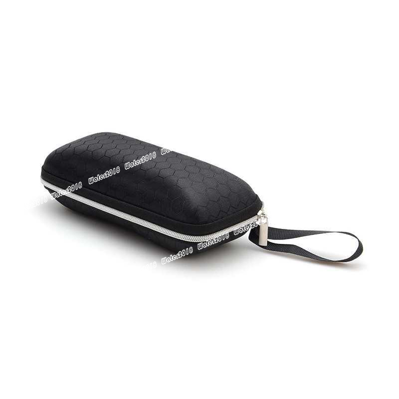 Rectangle Sunglasses Case Portable Zipper Storage Box Crush Resistance Small Hard Eye Glasses Eyewear Protector Boxes 17*6*7CM