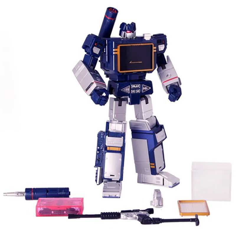 THF THF-01J Soundwave 25cm KO MP13 Masterpiece Transformation Action Figure Toy Soundblaster Movie Model Deformation Car Robot C251117