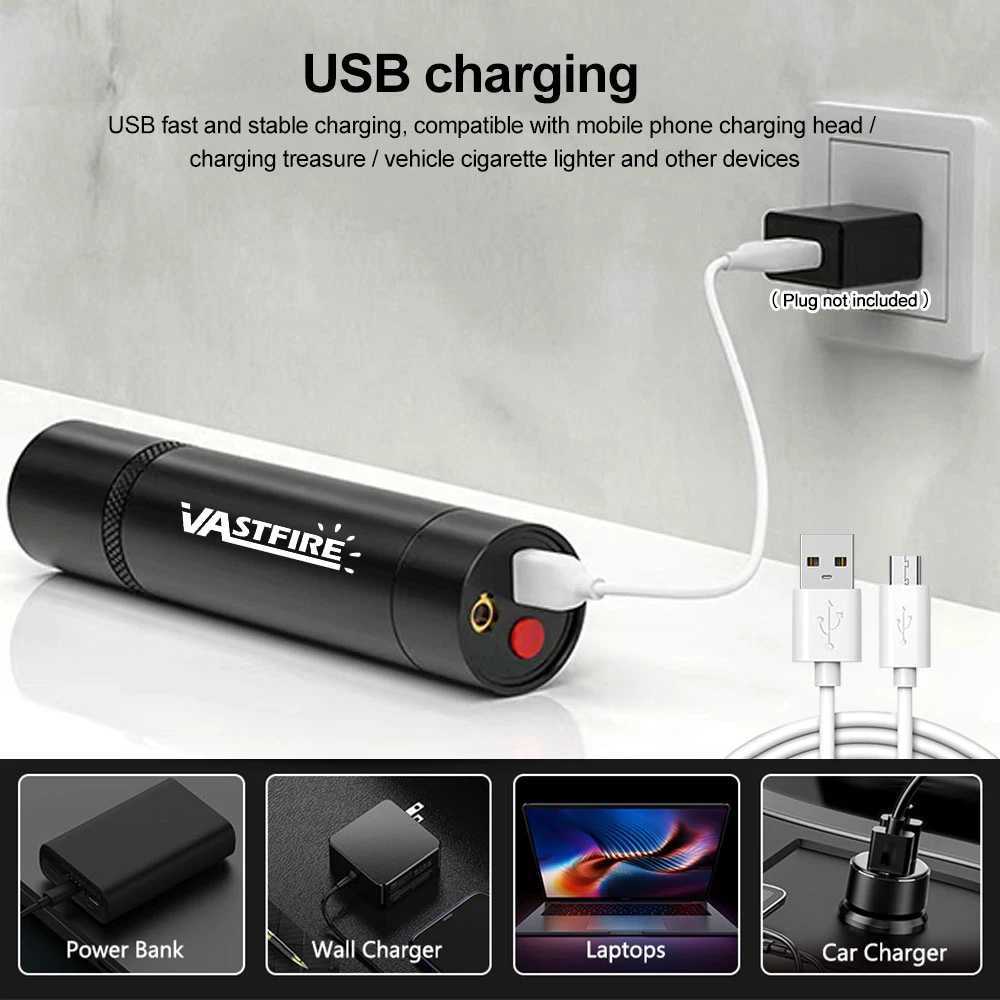 Mini UV Flashlight 365nm 395nm Ultraviolet Torches Portable USB Rechargeable Violet Light Pet Urine Scorpion Detector UV Lamp M251117