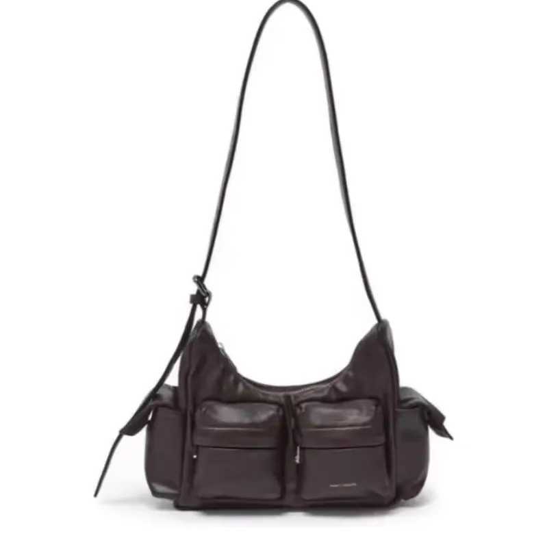 Korean luxury bag SAMO ONDOH Hong Eun chaes same motorcycle bag Samoondoh Song Yuqis arm same shoulder bag Y250417