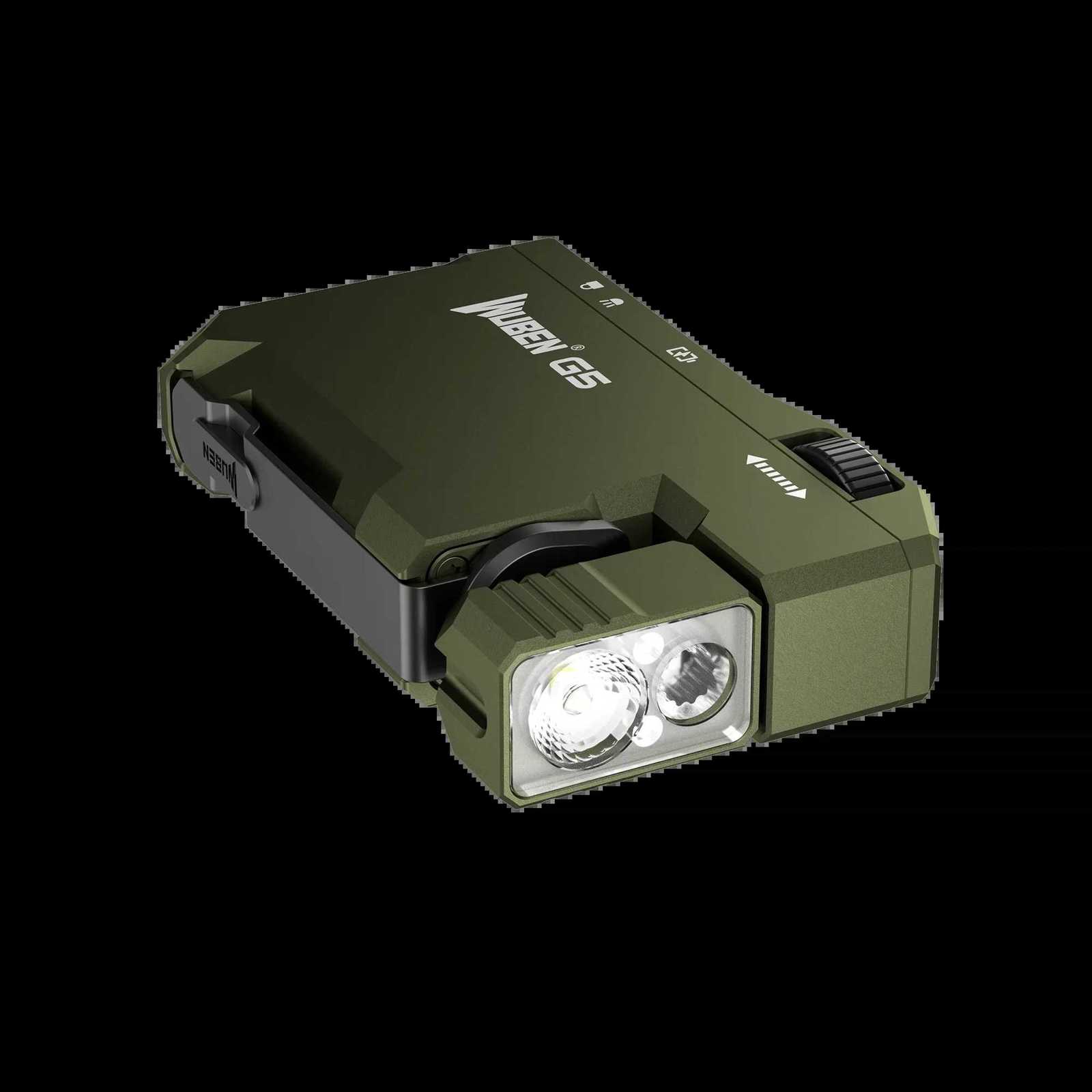 WUBEN G5 EDC Flashlight 400Lumens-Green M251117