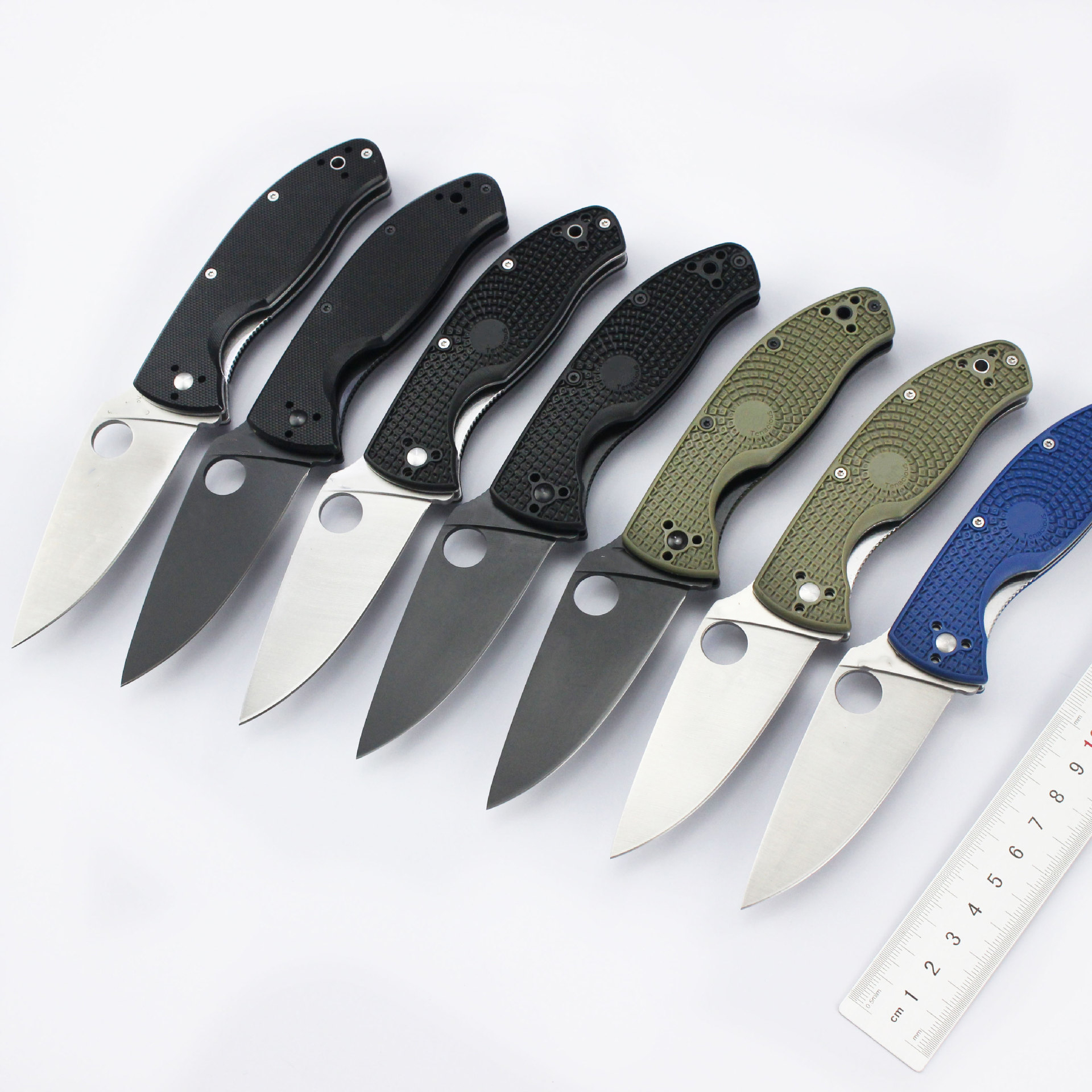 10Models C122 Knife 8CR13MOV Folding Blade Nylon Fiberglass Handle Multitool Outdoor Survival Self-defense Tactical knifes EDC Tools