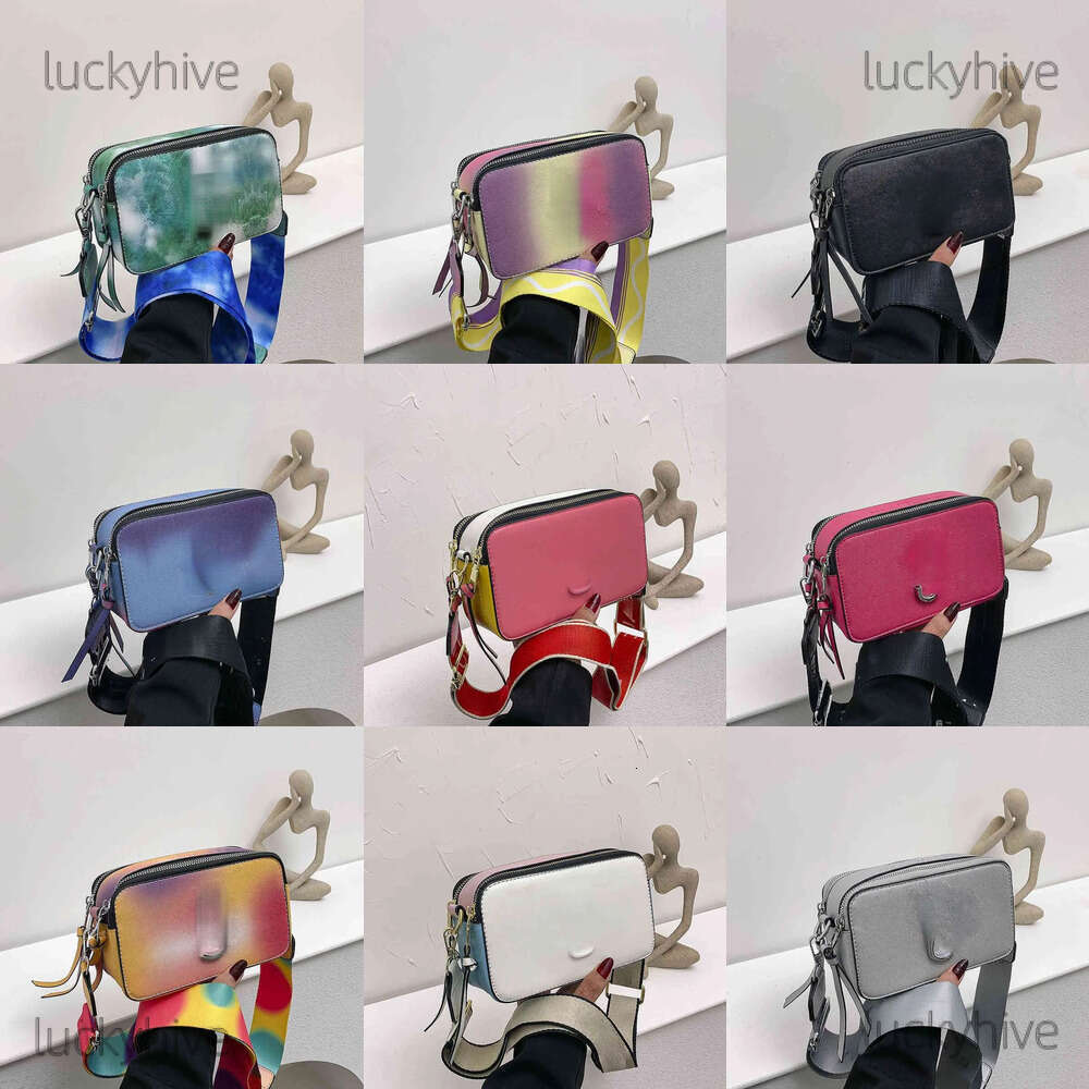 Designer Classic Camera Snapshot Mark Jakobs Bags Fashion Shoulder Bag Cross Leather Wear-Resistant Adjustable Strap Daily Commuter Women Marrs Jacoos 1C4