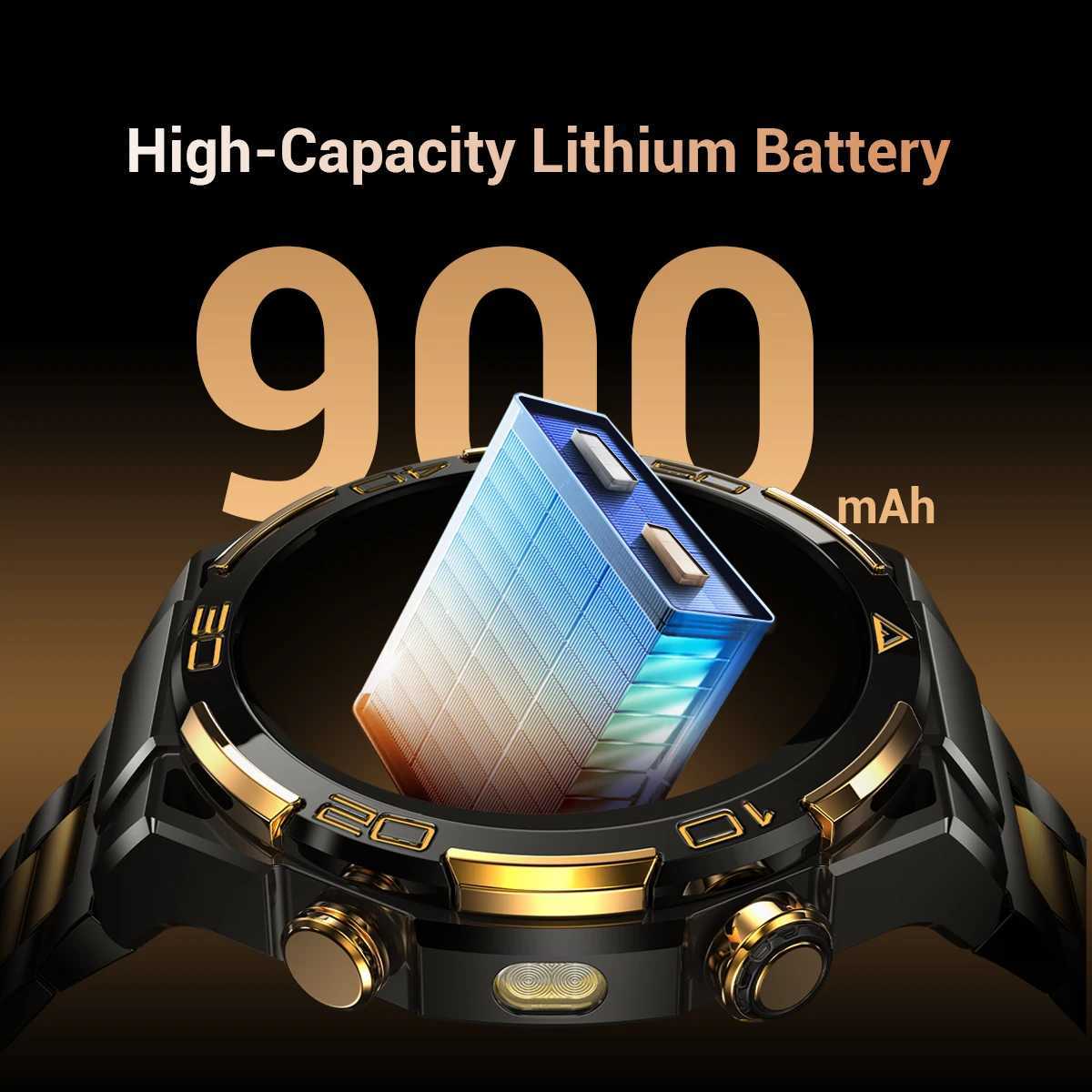 Blackview W90 Pro Outdoor Smart Watches with GPS 143 AMOLED Display 900mAh/ 20Days Standby Waterproof Sport Watch for MenM251117