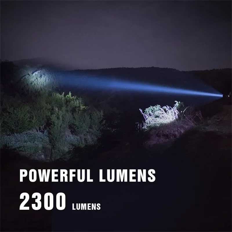 Trustfire T70 18650 2300lm LED Torch Hunting Flashlight Ultra Powerful Rechargeable Light Tactical Camping Lamp for Outdoor M251117