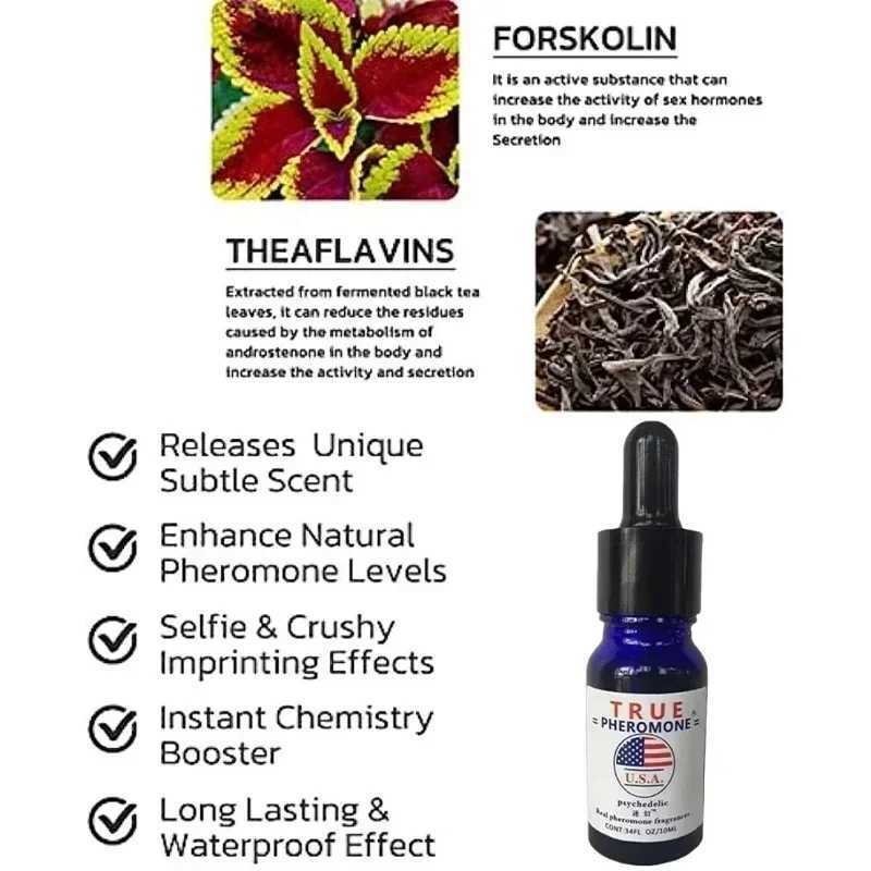 Pheromone Perfume Spray for Men to Attract WomenLong Lasting Glamour CologneSexy Charm FragranceSocial Dating Seductive ScentW251117