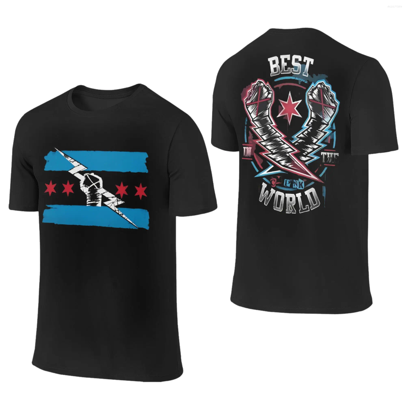 Men's T Shirts CM Punk Vintage T-Shirt For Men Women Funny Cotton Tee Shirt Crewneck Short Sleeve 4XL 5XL 6XL Clothing