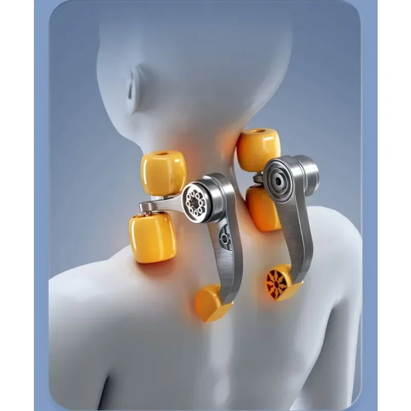 Dropship Product Multi functional Neck and Shoulder Massager Lifespan Fingerpress Electric Shoulder and Neck Massager Shoulder Protector 250414