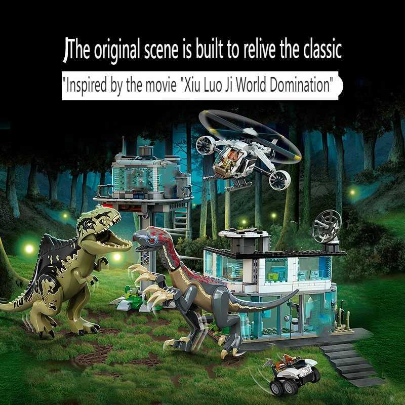 Southern Giant Beast Dragon Creative MOC RV Building Blocks Fast Dragon DIY 76946 Model Brick Assembly Childrens Toy GiftsY25041777NN