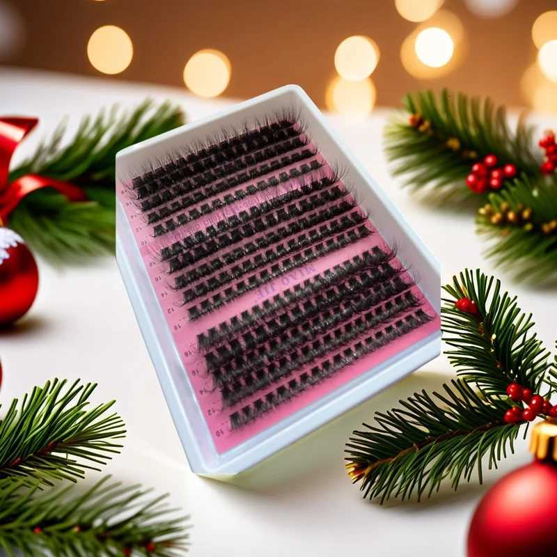 MIAOJIE 15Rows DIY 5D Fluffy Lash Clusters 60D/80D/100D Thick Eyelash Clusters Wispy Individual Lashes 10-20mm Cluster Eyelash ET251117