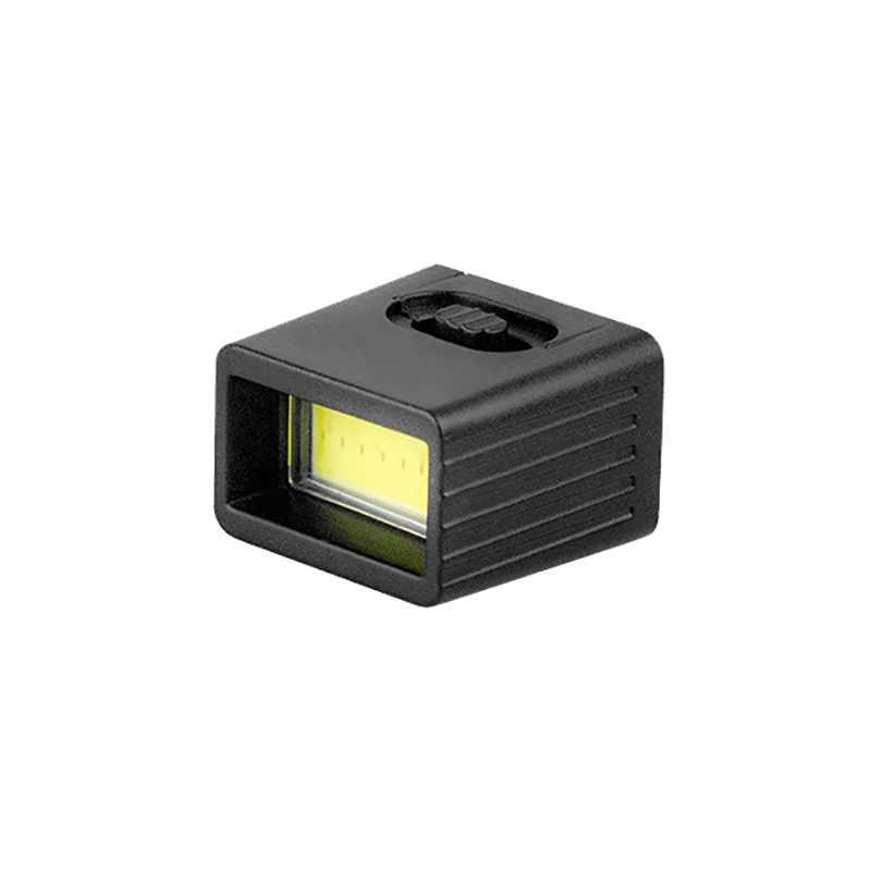 New Mini 9V Battery Flashlight LED Key Light 6F22 Battery COB Outdoor Lighting Work Light Battery Not Included 1PC M251117