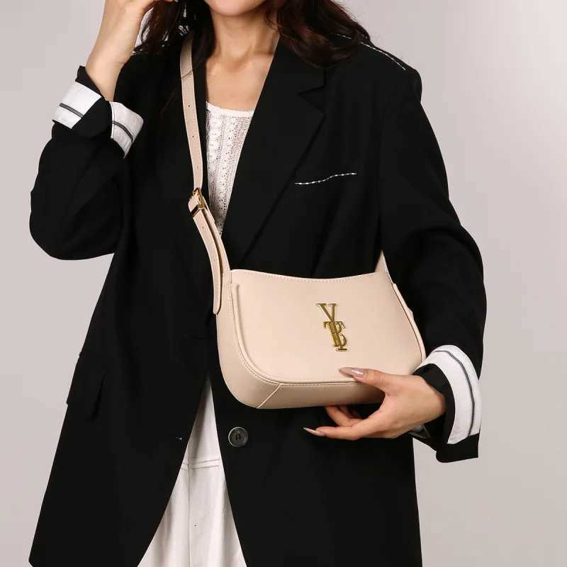 Popular Design Light Luxury Armpit Bag - High-End Noble Style Simple Versatile Trendy High-Value Fashion Shoulder BagW251117