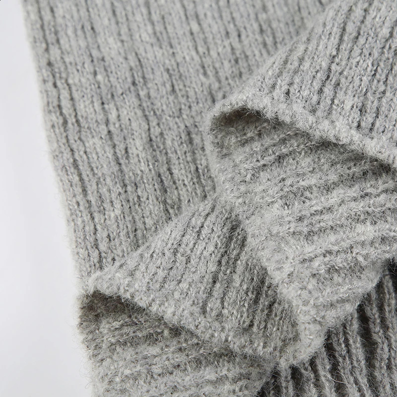 Rockmore elegant knitted long sleeved womens loose casual low waist Harajuku autumn and winter 250415Z