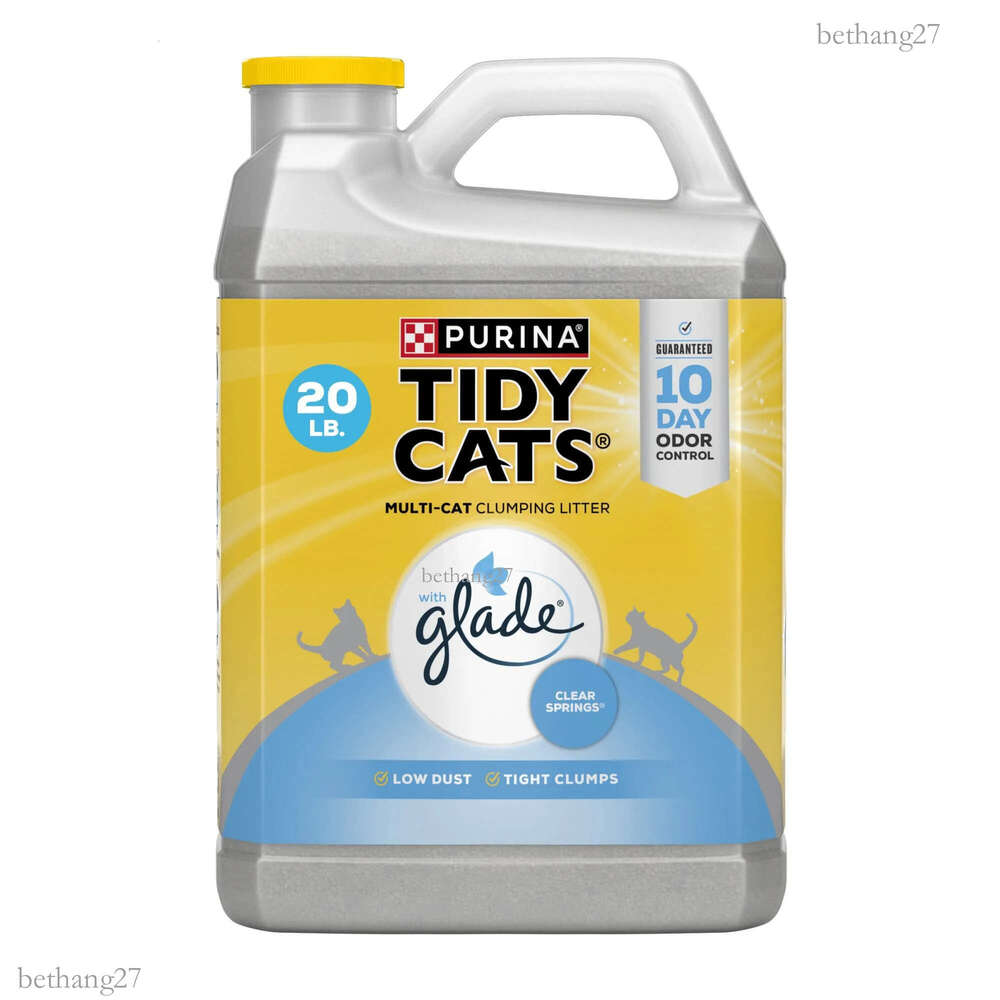 Tidy Cats Clumping Glade Clear Springs Multi Cat Litter, 20 lbs.