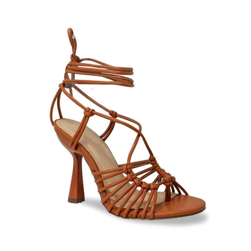Women's PU Strappy High Heel Sandal