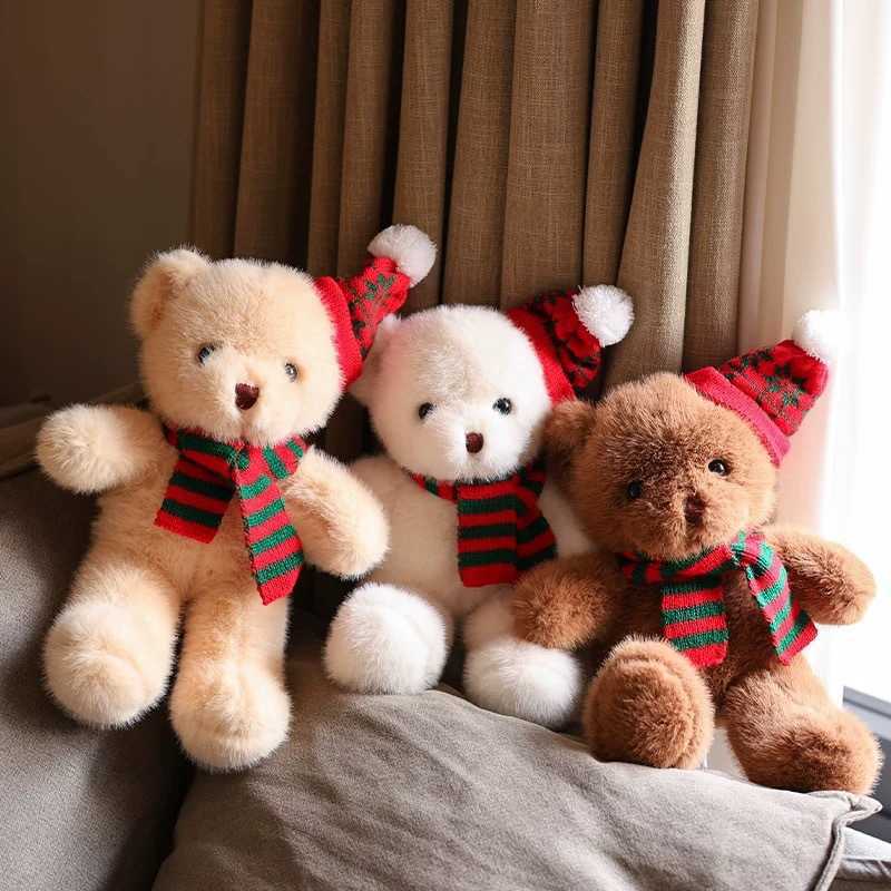 Plush Toy Christmas Tree Christmas Small Animal Series Doll Gift Plushie Cute Eyelid Bear J251117