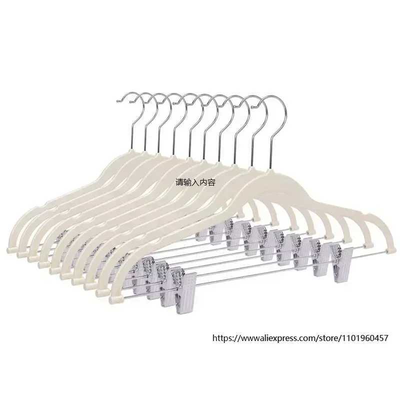 5 Pcs/lot Garment Suit Multifunction Clothes Hangers with Clips Non-Slip Closet Laundry Wardrobe Organizer Drying Rack Velvet C251117
