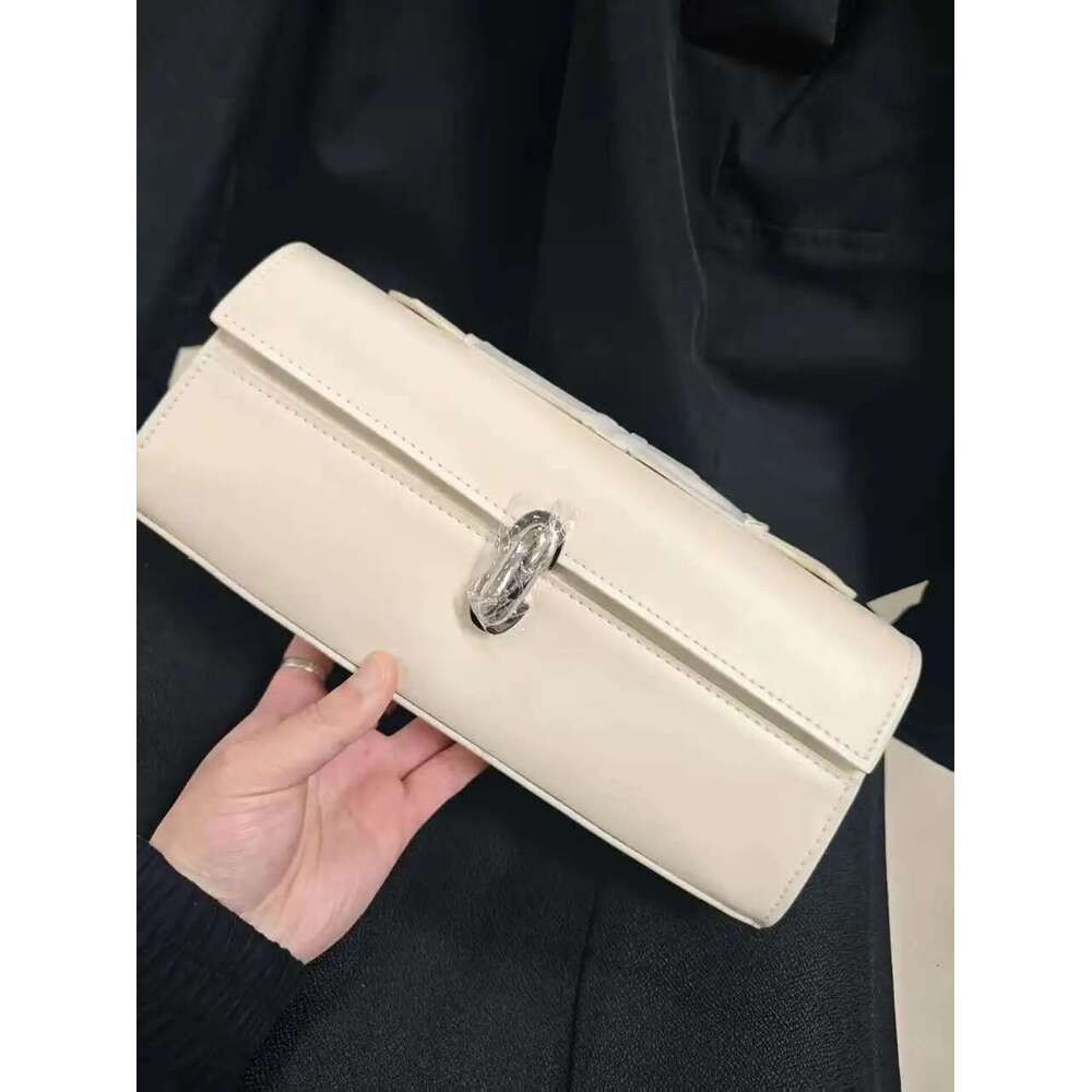FIRMRANBags FrenBags Elegant Simple Women's Flip Handbag Three-Dimensional Classic Solid Color Design Stylish Purse