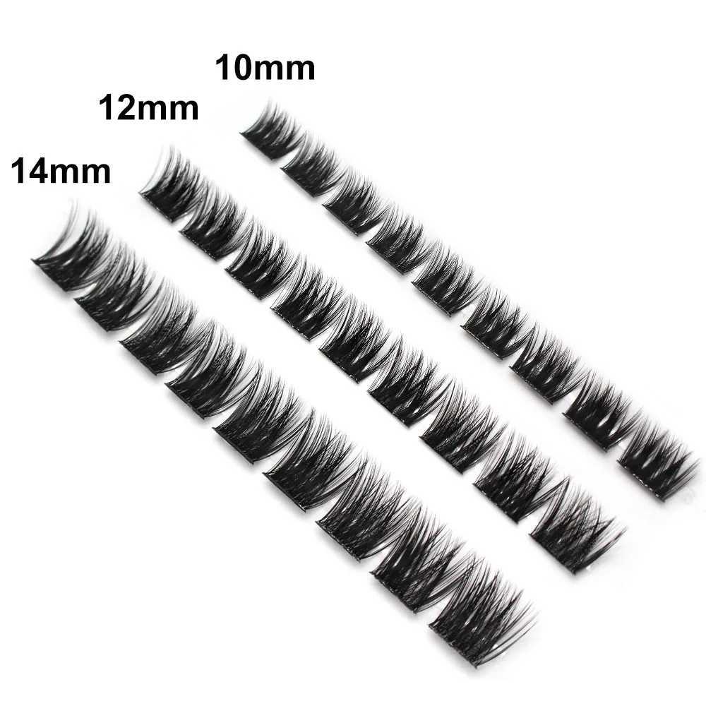 High quality personal eyelashes loose segmented extension false eyelashes mink fluffy soft false eyelashes DIYT251117