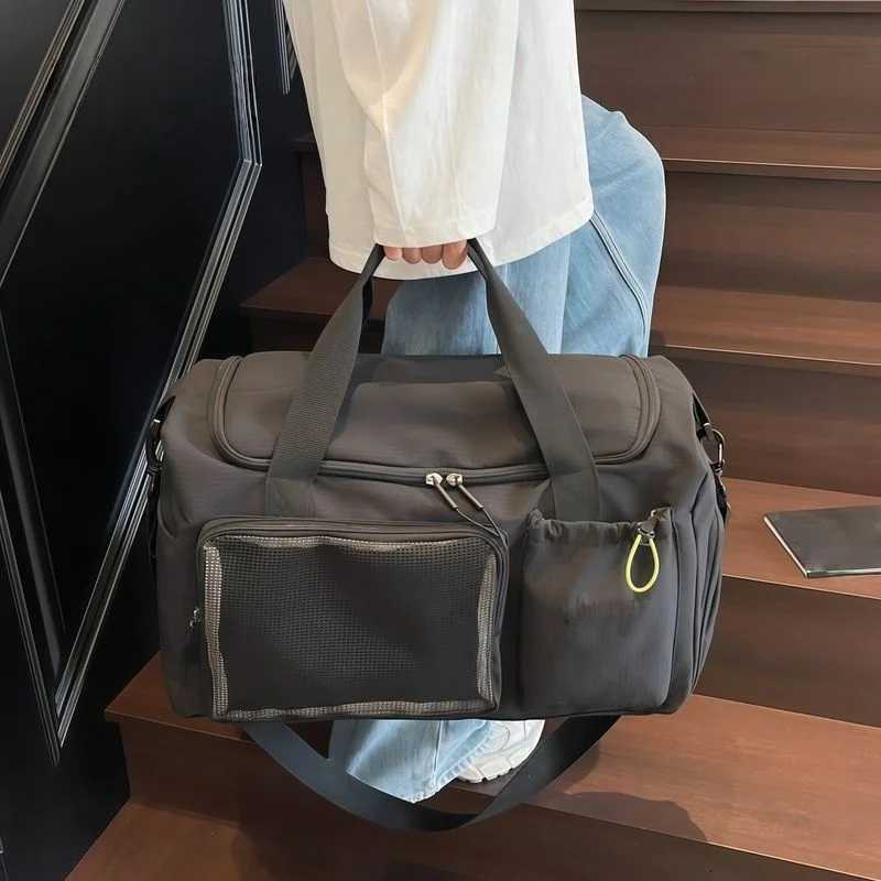 Large Capacity Travel Bag Dry and Wet Separation Gym Bag Short Trip Business Bag Womens Luggage Bag Sport CuteW251115