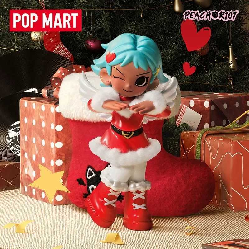 Lil Peach Riot Little Peach Holiday Suite Series Figurine Blind Box Toys KAWaii Anime Action Surprise Christmas Gifts J251117
