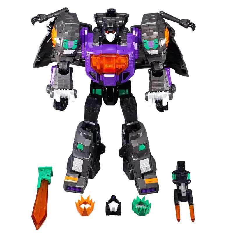 Killing-mirror KO MP08 MP-08 G1 Transformation Shattered Glass Leader Class Grimlock Dinosaur Robot Mobile Doll Collection Toys C251117