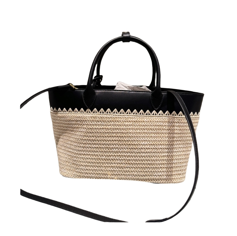 Fashion Brand Designer Women Bag Tote Shoulder Bags Handbags lady girls Purse Luxury raffia grass 28*20cm wholesale Pbags