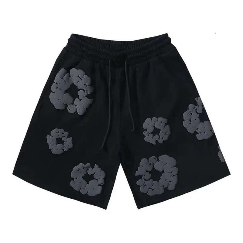 2025 Men's Fashion Quick-Drying Sports Kapok Printed American Comfortable And Breathable Hot Trendy Casual Shorts