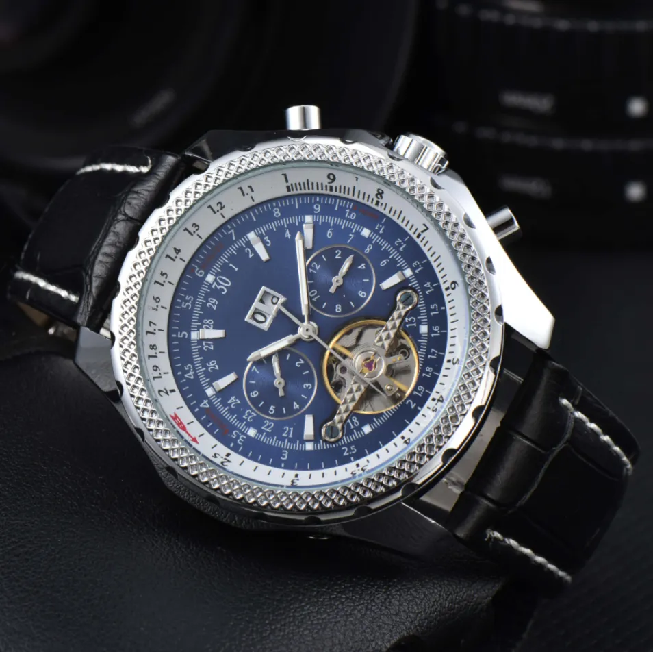 AAA Mens Watch Designer Watches Men Bezel Automatic Mechanical Movement Waterproof Designer Watches Stainless Steel Strap Montre 008