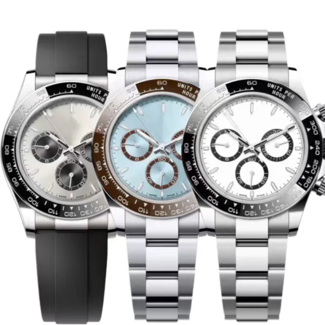 Classic mens watch luxury designer watches high quality automatic movement Stainless Steel small dial ceramic bezel reloj 41mm Sports Wristwatches Gift