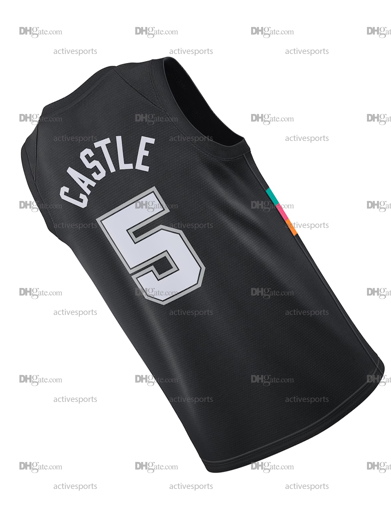 Custom 1 Wembanyama 2026 City Edtion Basketball Jersey Castle Fox Vassell Sochan Kornet Johnson Ingram Barnes Stitched