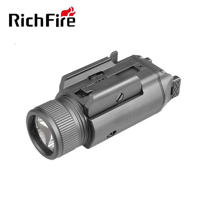 RichFire Magnetic Tactical Flashlight 2400LM White Light Laser 2 in 1 Hunting Accessories 20mm Standard Mount M251117