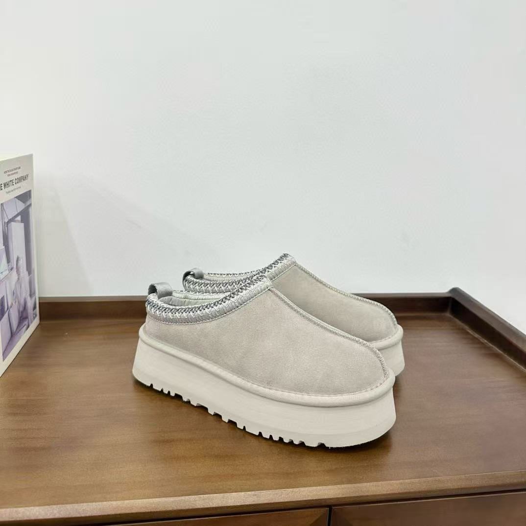 Womens Tazz Slippers Tasman Fur Slides Classic Mustard Seed Ultra Mini Platform Boot Slip-on Les Petites Suede Wool Seal Winter Designer Booties Size 